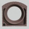 15 inch red brick culvert pipe cover rear view