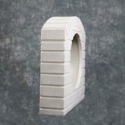 culvert-pipe-covers/Culvert-pipe-cover-15-inch-sandstone-residential-driveway-drainage