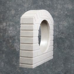 culvert-pipe-covers/Culvert-pipe-cover-15-inch-sandstone-residential-driveway-drainage